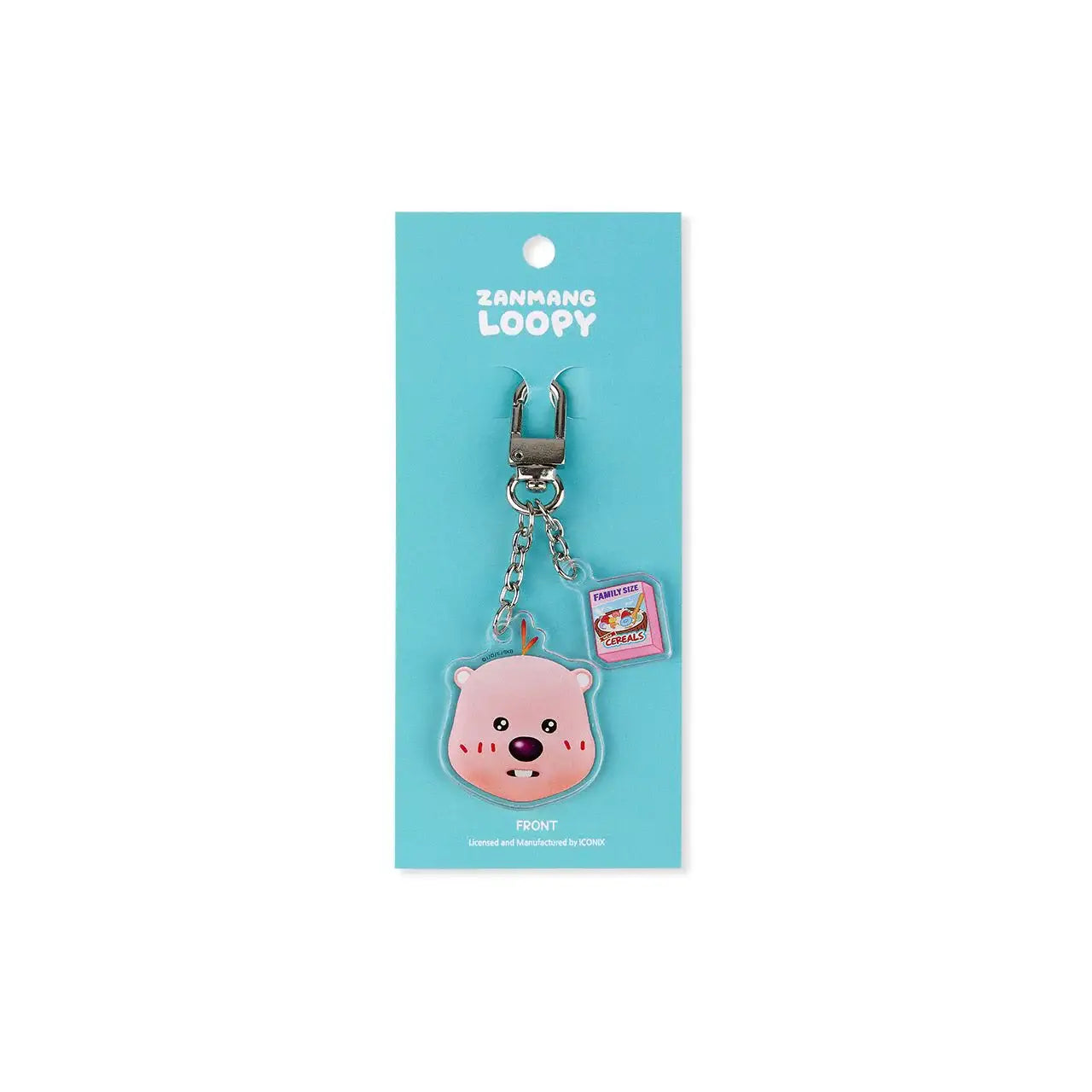 Kakao Friends x Zanmang Loopy - Reversible Face Keychain - Kakao Friends x Zanmang Loopy - Home & Living, Accessories - Harumio