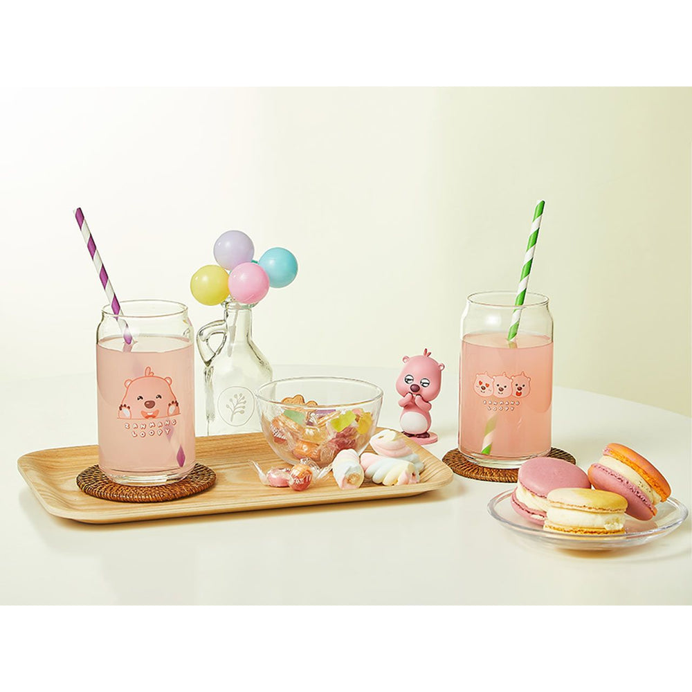 Kakao Friends x Zanmang Loopy - Glass Cup Set (2 pcs)