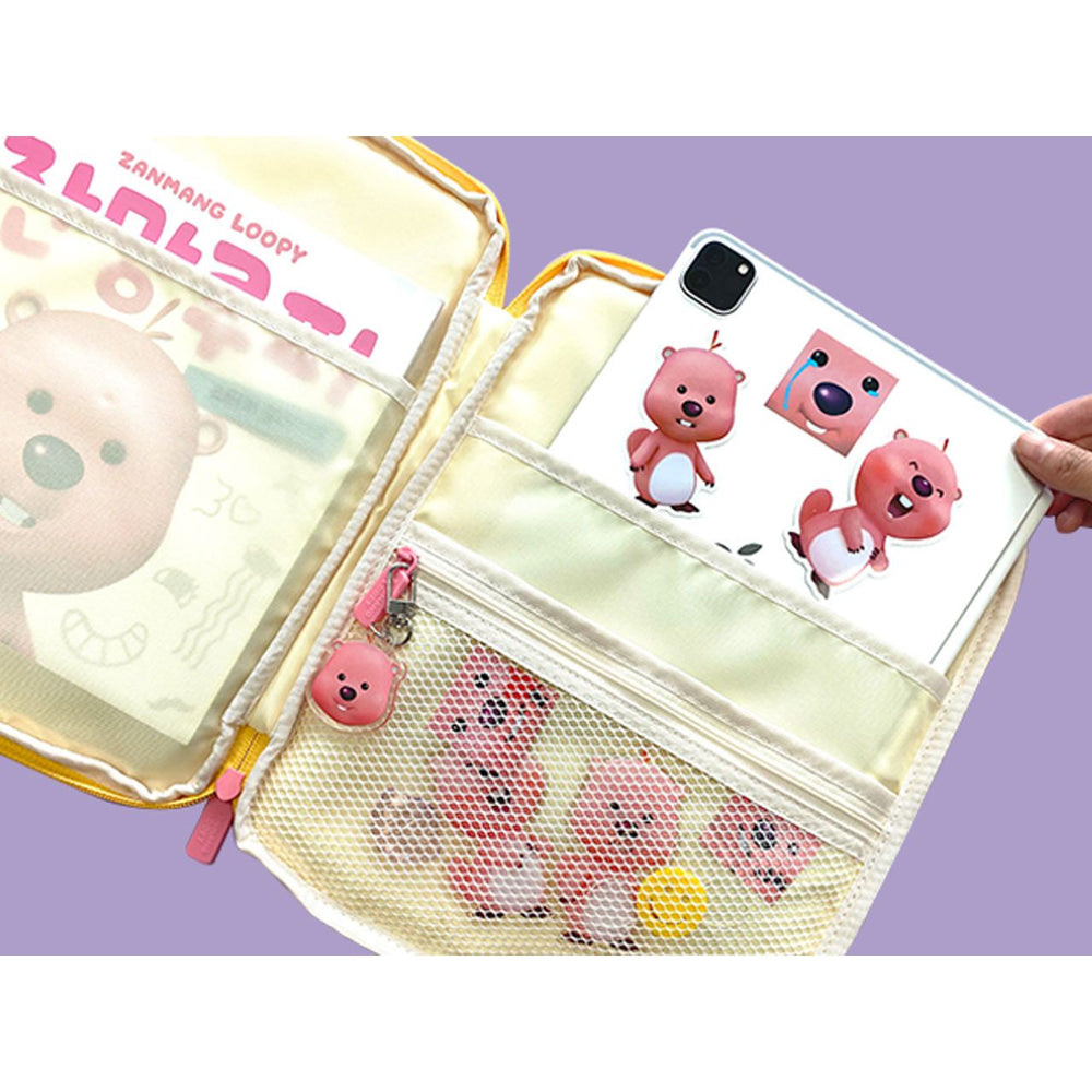 Kakao Friends x Zanmang Loopy - 11" Laptop Pouch