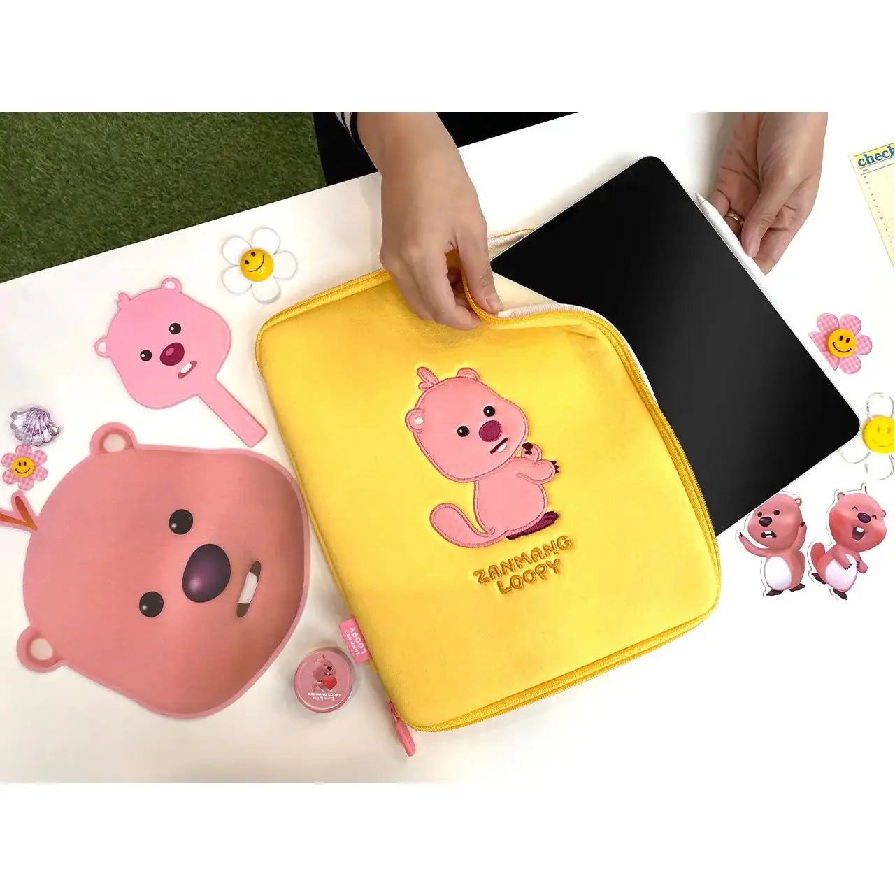 Kakao Friends x Zanmang Loopy - Face Mouse Pad - Kakao Friends - Mouse Pads - Harumio
