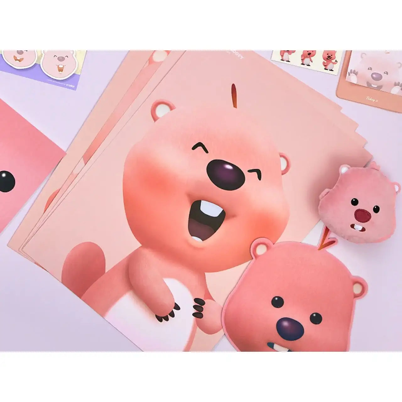 Kakao Friends x Zanmang Loopy - Face Mouse Pad - Kakao Friends - Mouse Pads - Harumio