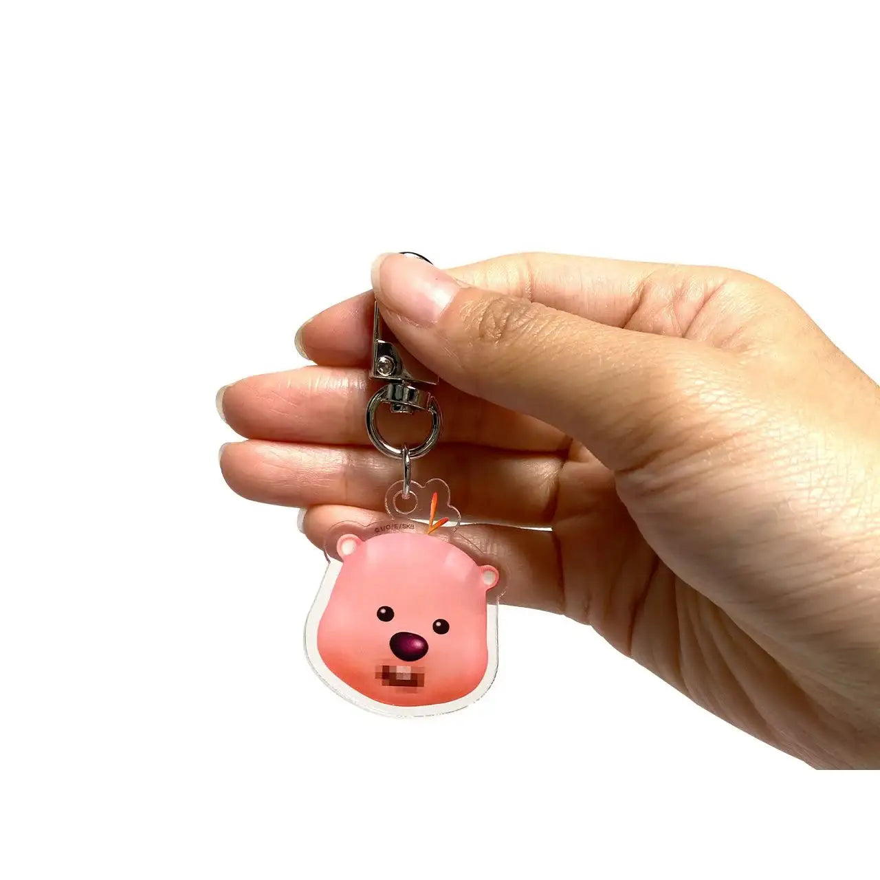 Kakao Friends x Zanmang Loopy - Reversible Facial Expression Keyring - Kakao Friends x Zanmang Loopy - Home & Living, Accessories - Harumio