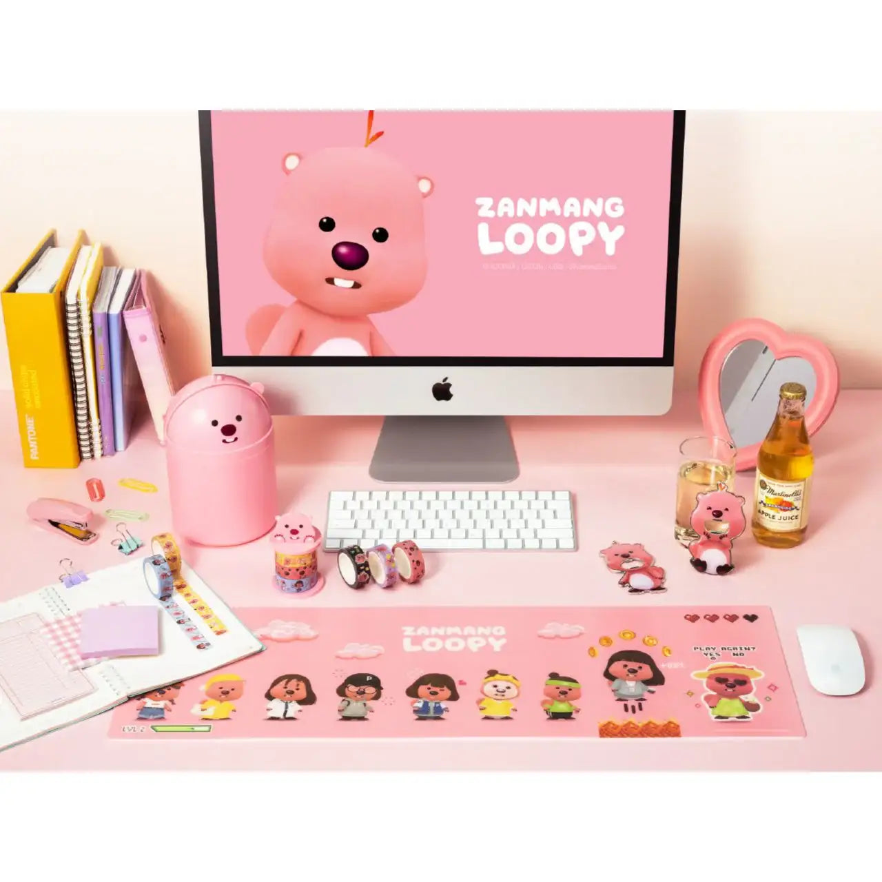 Kakao Friends x Zanmang Loopy - Masking Tape and Holder - Kakao Friends x Zanmang Loopy - Home & Living, Accessories - Harumio