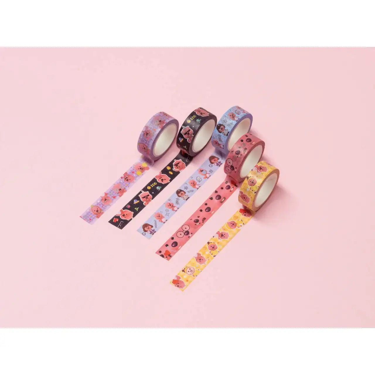Kakao Friends x Zanmang Loopy - Masking Tape and Holder - Kakao Friends x Zanmang Loopy - Home & Living, Accessories - Harumio