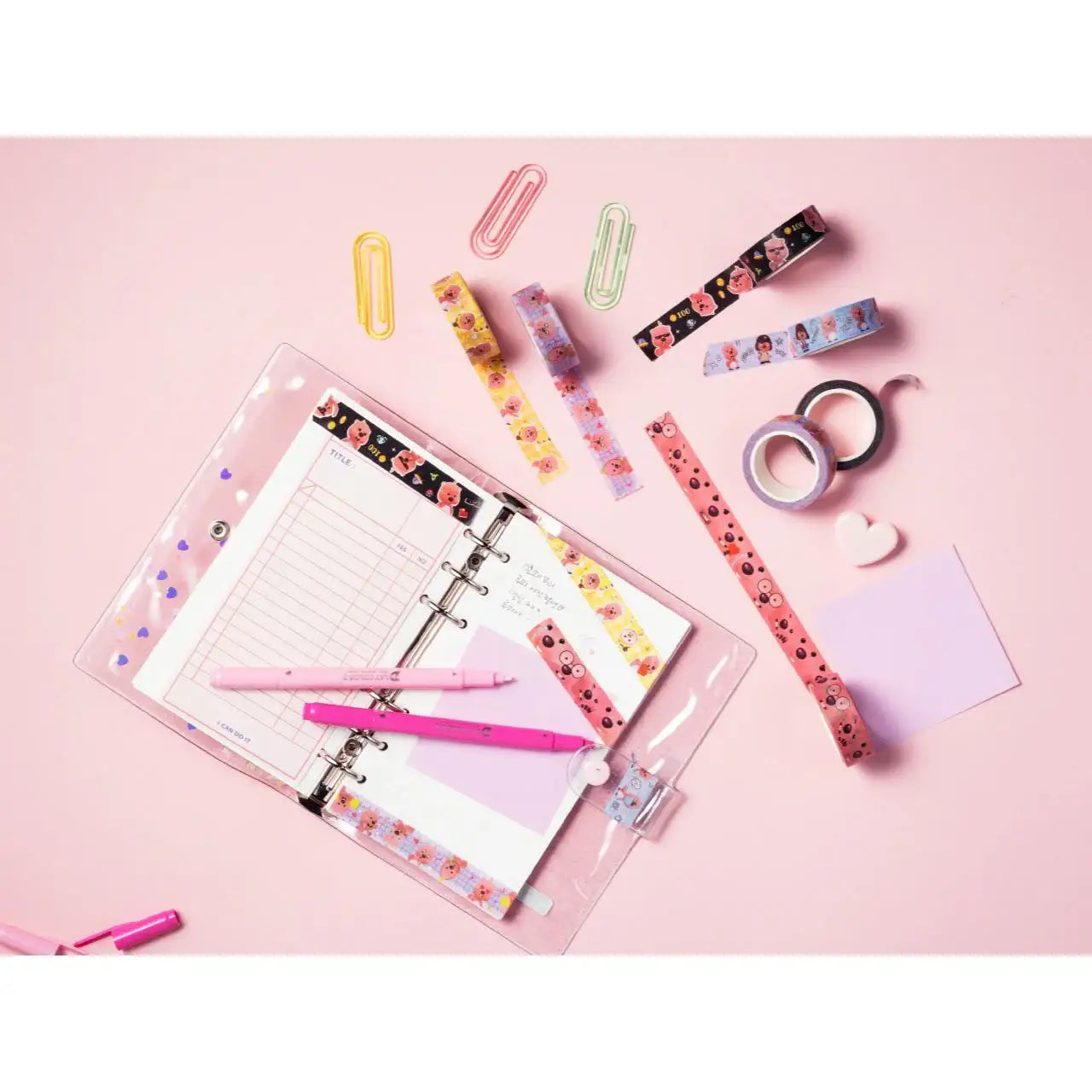 Kakao Friends x Zanmang Loopy - Masking Tape and Holder - Kakao Friends x Zanmang Loopy - Home & Living, Accessories - Harumio