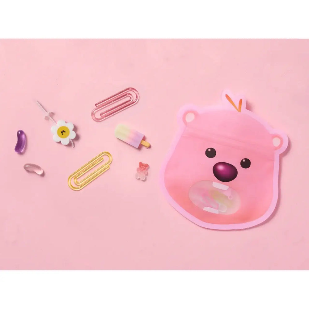 Kakao Friends x Zanmang Loopy - Face Zipper Bag Set (4pcs) - Kakao Friends - Home & Living, Accessories - Harumio