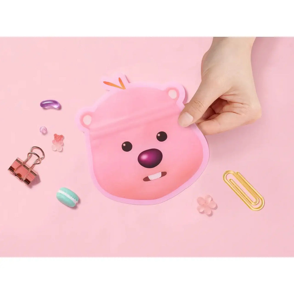 Kakao Friends x Zanmang Loopy - Face Zipper Bag Set (4pcs) - Kakao Friends - Home & Living, Accessories - Harumio
