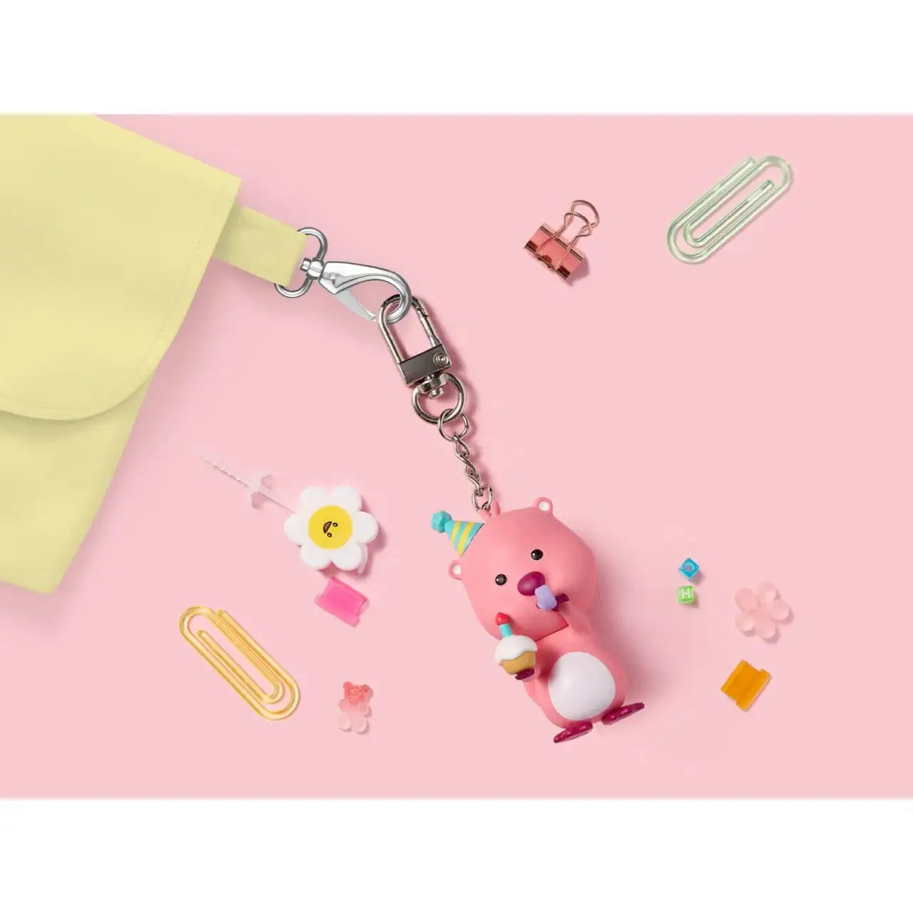 Kakao Friends x Zanmang Loopy - Figure Keyring - Kakao Friends - Keyring - Harumio