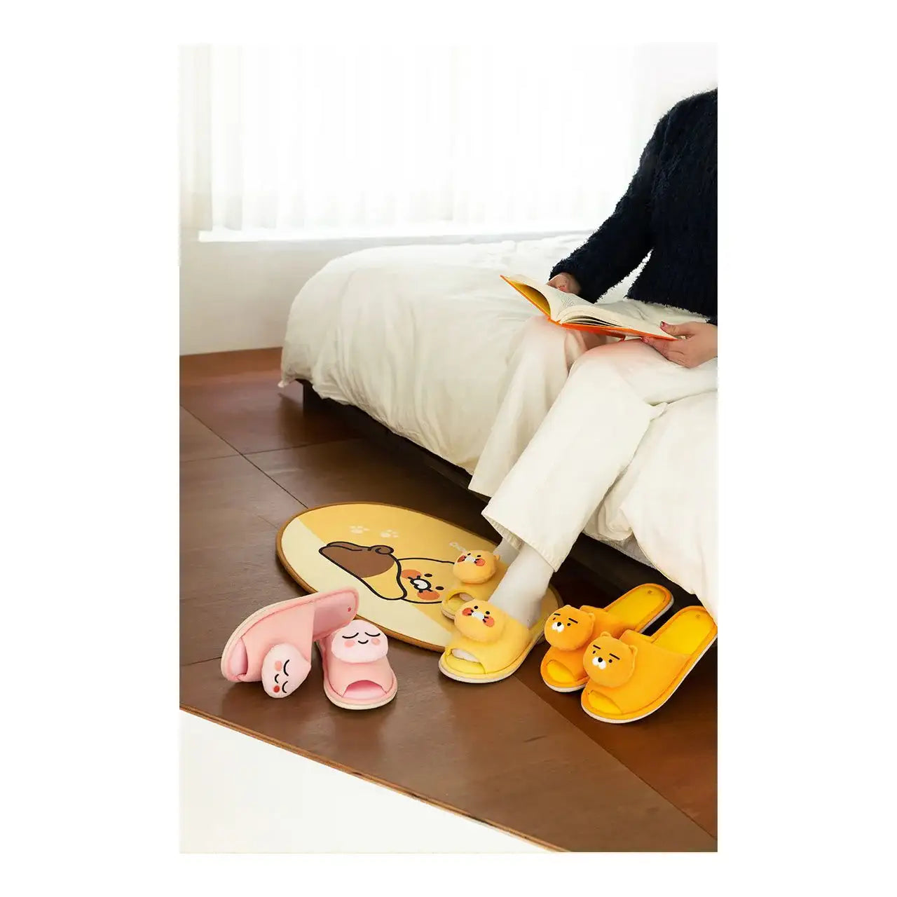 Kakao Friends - Fabric Slippers - Kakao Friends - Footwear - Harumio