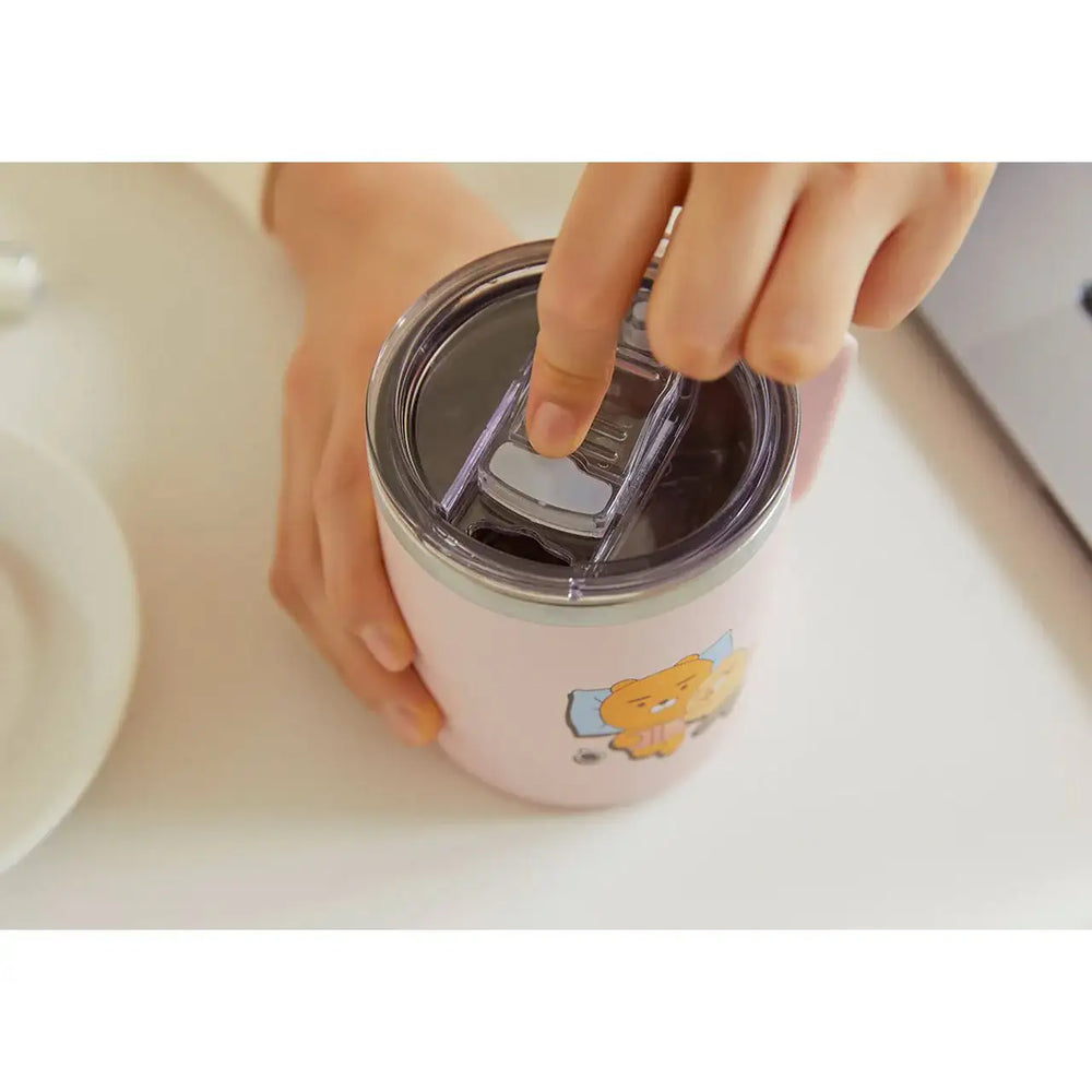 Kakao Friends - Lazy Ryan & Choonsik Stainless Steel Mug - Kakao Friends - Home & Living, Accessories - Harumio