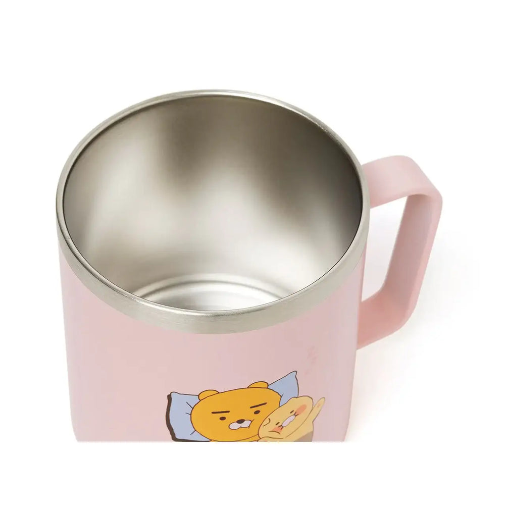 Kakao Friends - Lazy Ryan & Choonsik Stainless Steel Mug - Kakao Friends - Home & Living, Accessories - Harumio