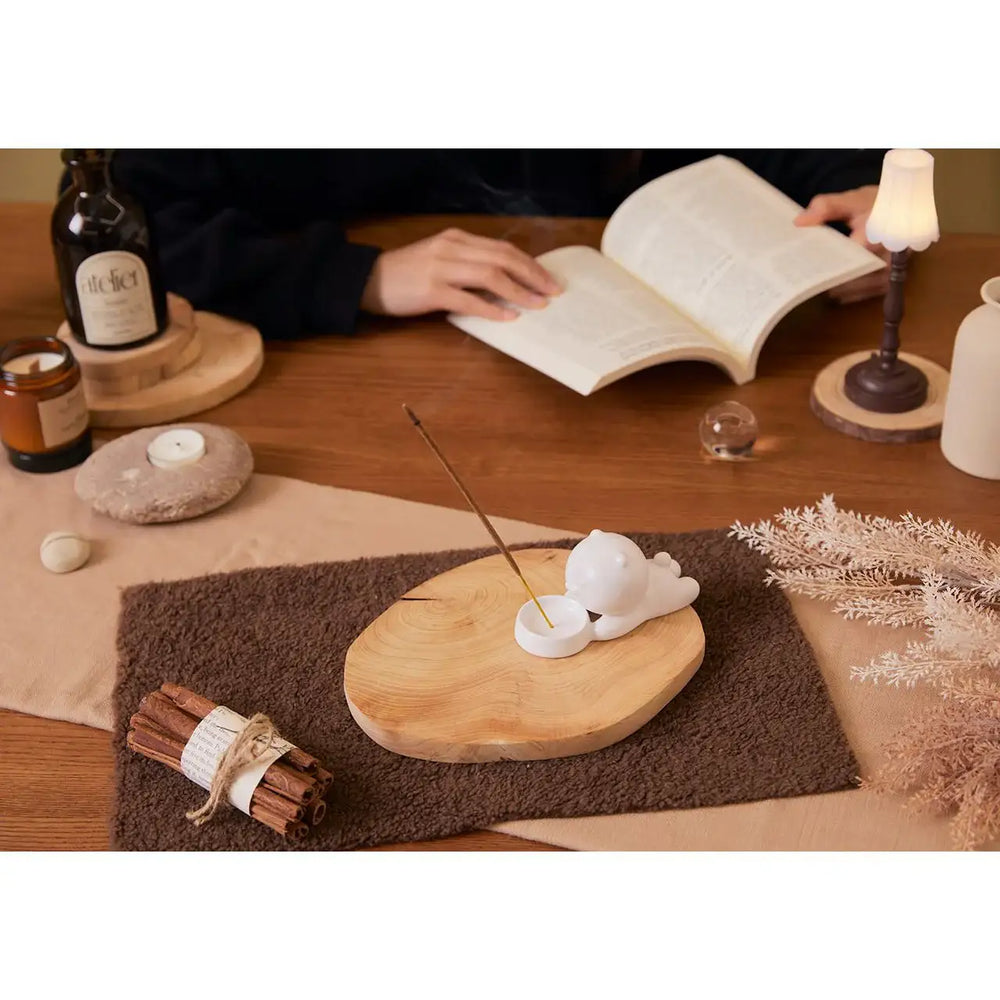 Kakao Friends - Choonsik Ceramic Incense Holder - Kakao Friends - Home & Living, Accessories - Harumio