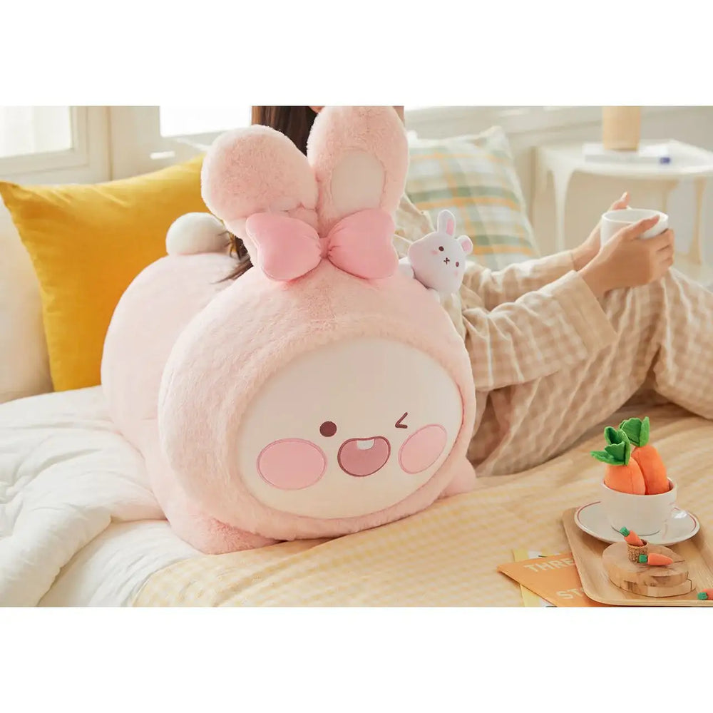 Kakao Friends - Rabbit Apeach Mega Body Pillow - Kakao Friends - Plush - Harumio