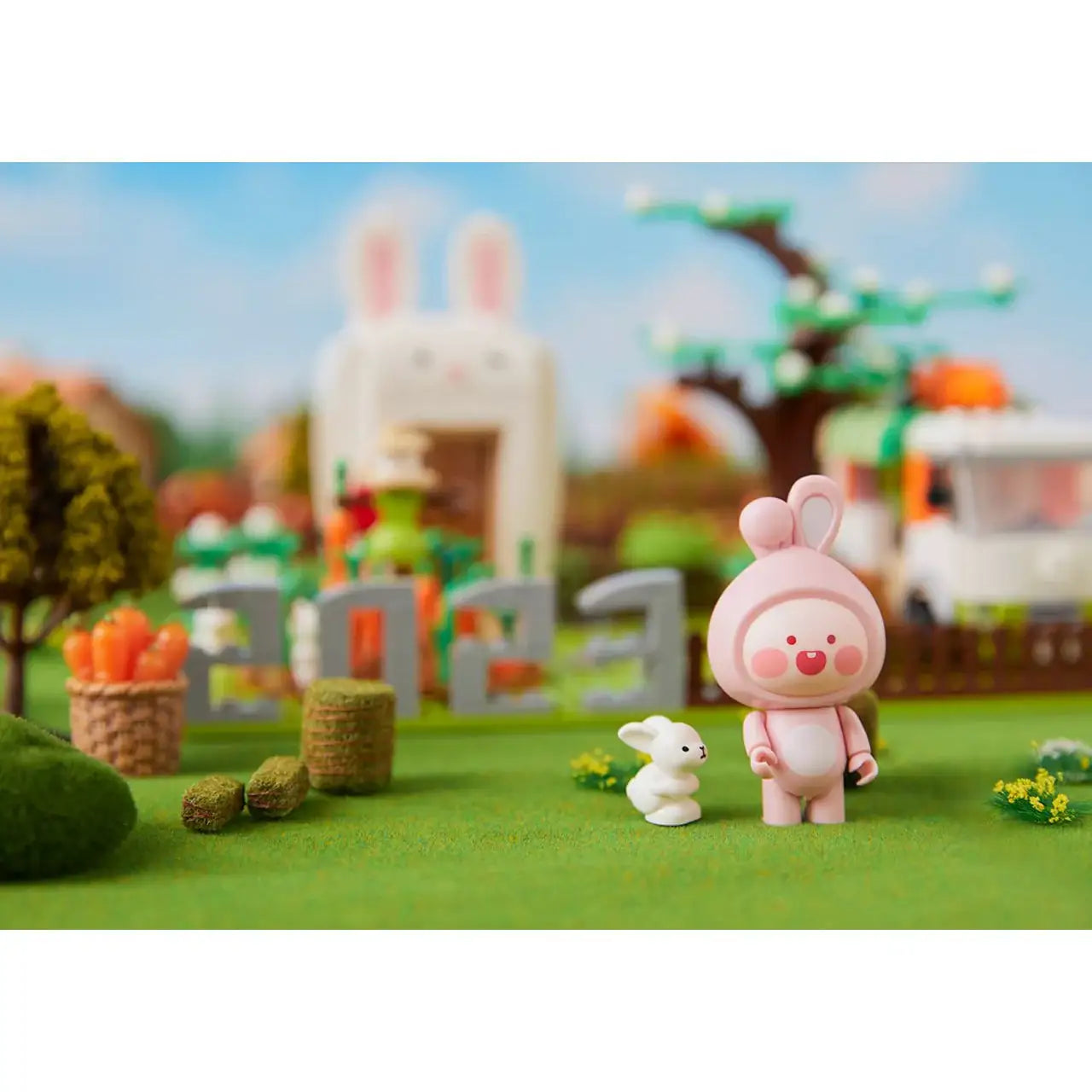 Kakao Friends - Ryan & Apeach Carrot Farm Brick Figure - Kakao Friends - Home & Living, Accessories - Harumio