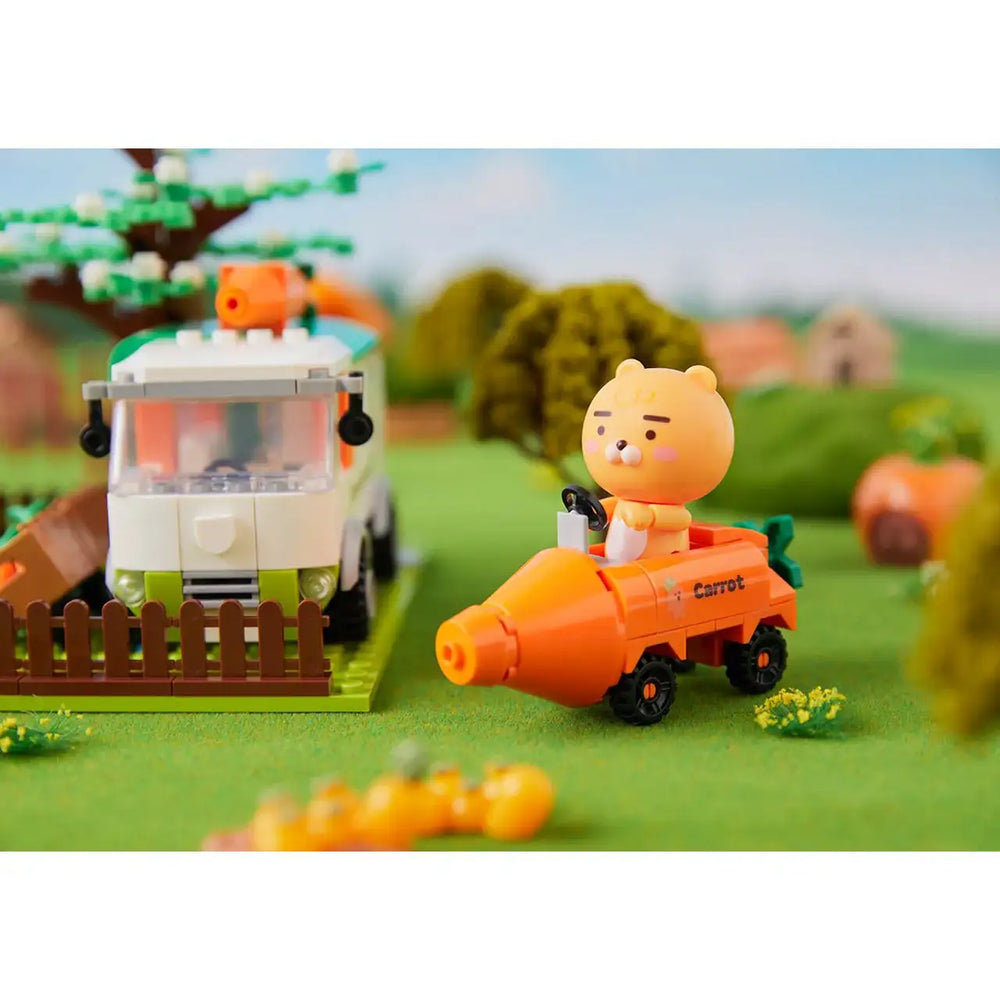Kakao Friends - Ryan & Apeach Carrot Farm Brick Figure - Kakao Friends - Home & Living, Accessories - Harumio