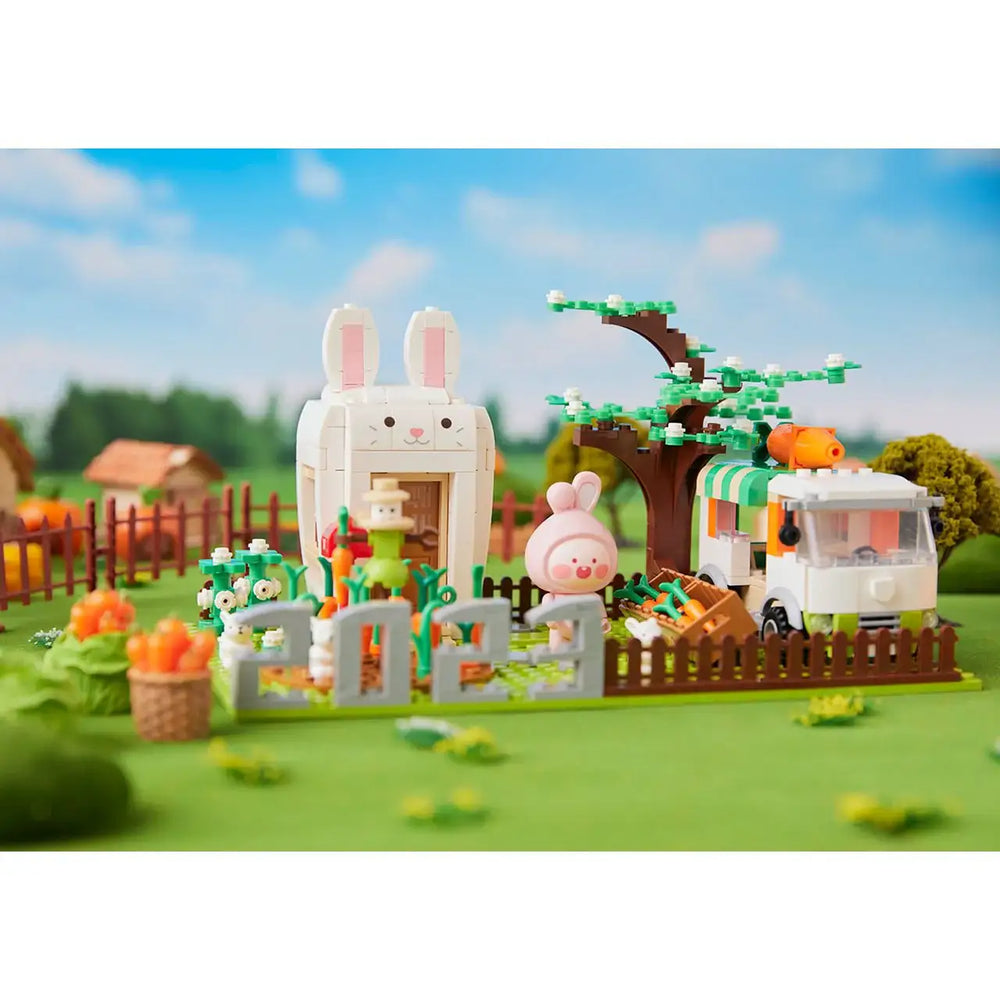 Kakao Friends - Ryan & Apeach Carrot Farm Brick Figure - Kakao Friends - Home & Living, Accessories - Harumio