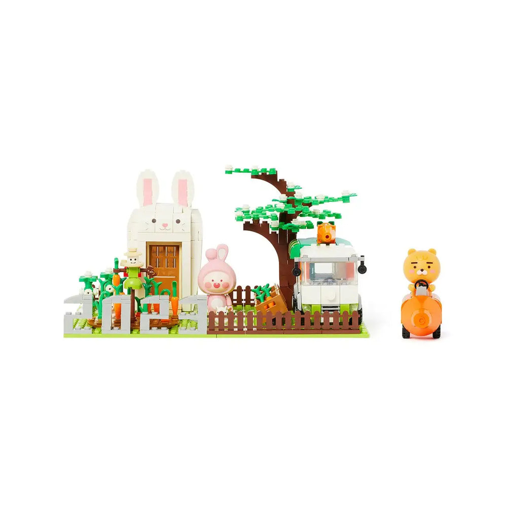 Kakao Friends - Ryan & Apeach Carrot Farm Brick Figure - Kakao Friends - Home & Living, Accessories - Harumio