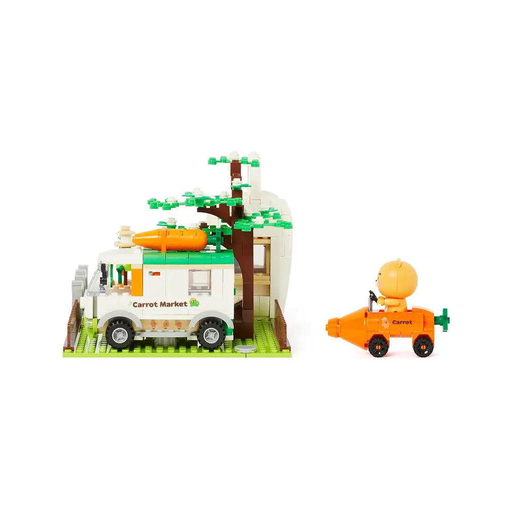 Kakao Friends - Ryan & Apeach Carrot Farm Brick Figure - Kakao Friends - Home & Living, Accessories - Harumio