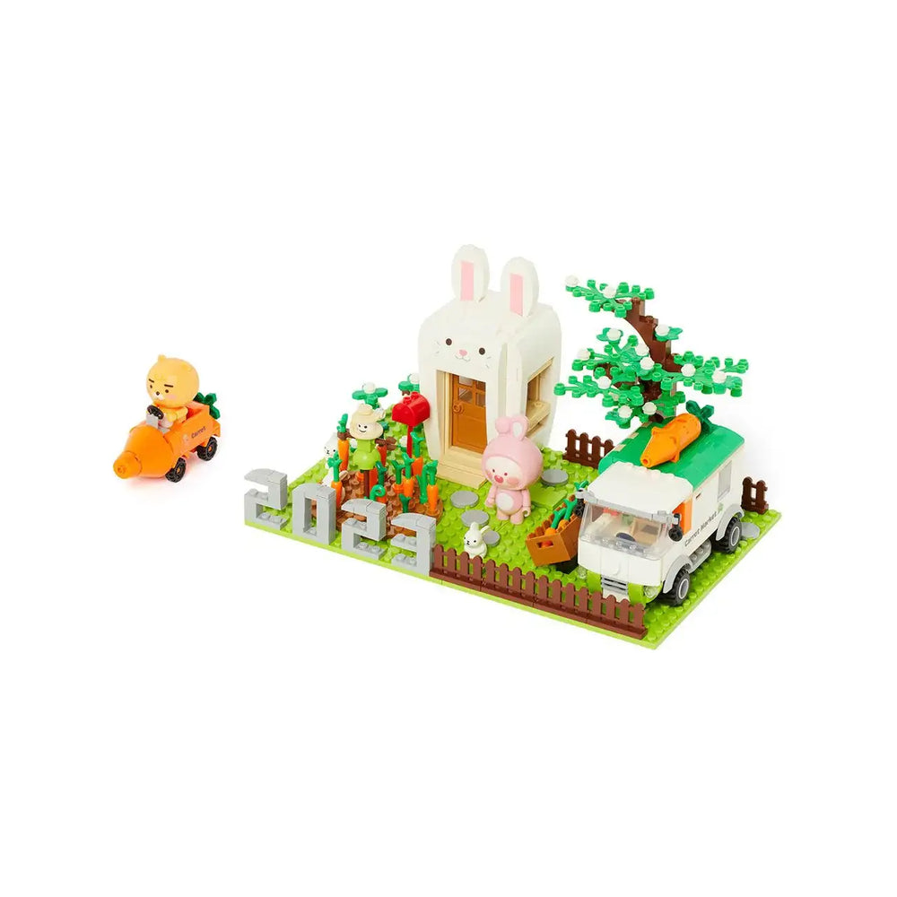 Kakao Friends - Ryan & Apeach Carrot Farm Brick Figure - Kakao Friends - Home & Living, Accessories - Harumio