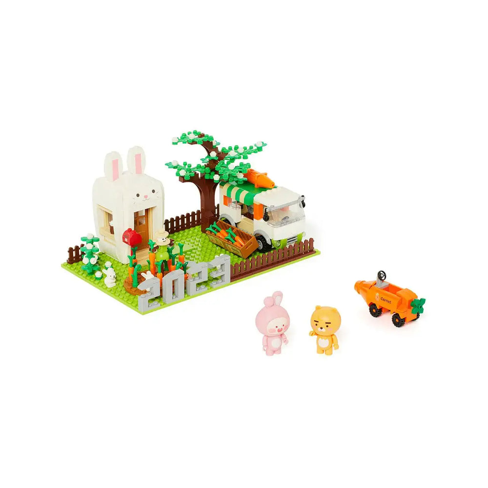 Kakao Friends - Ryan & Apeach Carrot Farm Brick Figure - Kakao Friends - Home & Living, Accessories - Harumio