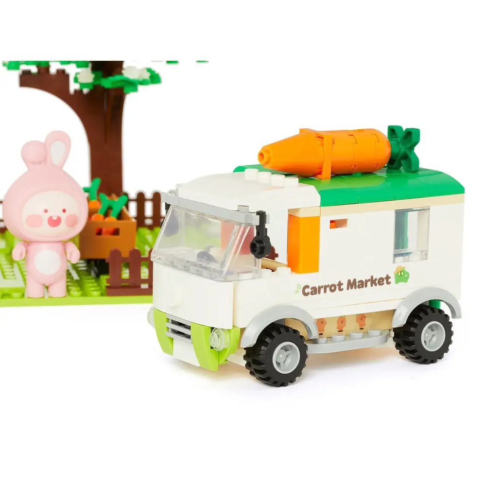 Kakao Friends - Ryan & Apeach Carrot Farm Brick Figure - Kakao Friends - Home & Living, Accessories - Harumio