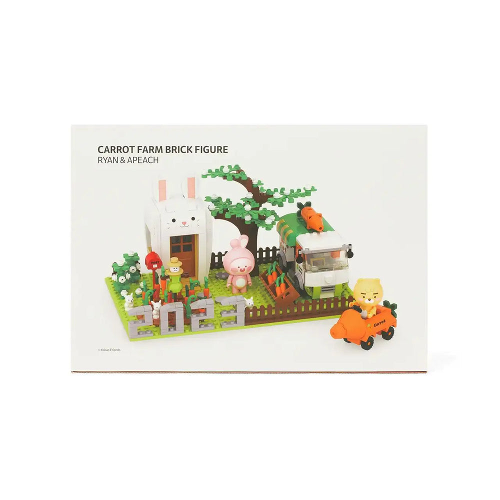 Kakao Friends - Ryan & Apeach Carrot Farm Brick Figure - Kakao Friends - Home & Living, Accessories - Harumio