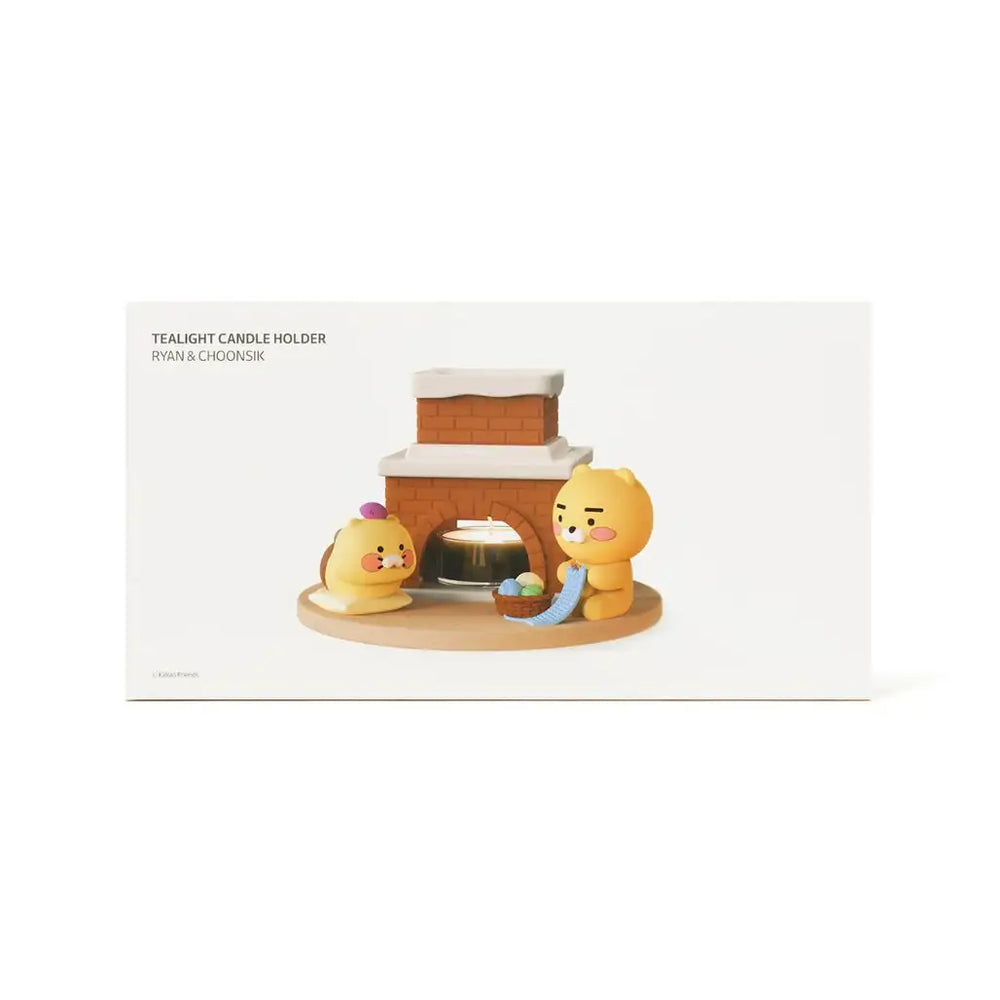 Kakao Friends - Ryan & Choonsik Tealight Candle Holder - Kakao Friends - Home & Living, Accessories - Harumio