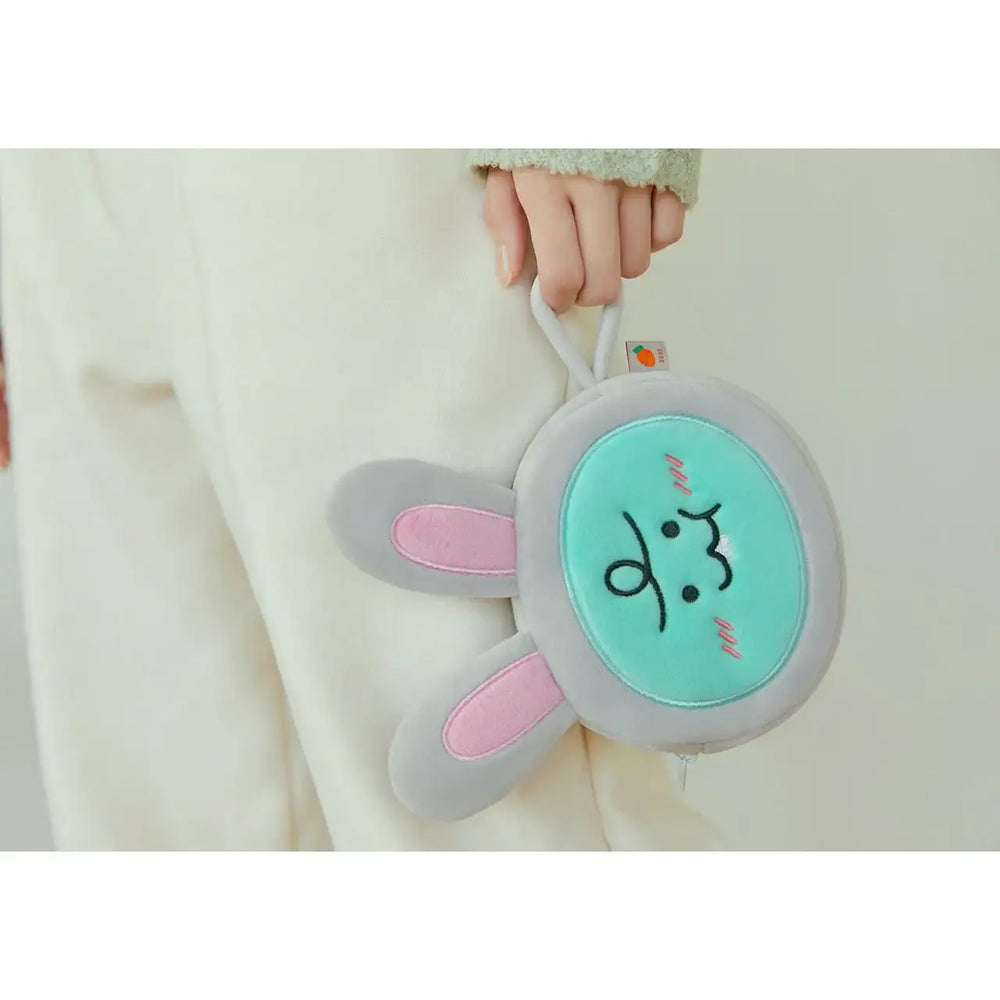 Kakao Friends - Rabbit Jordy Shape Pouch - Kakao Friends - Pouches - Harumio