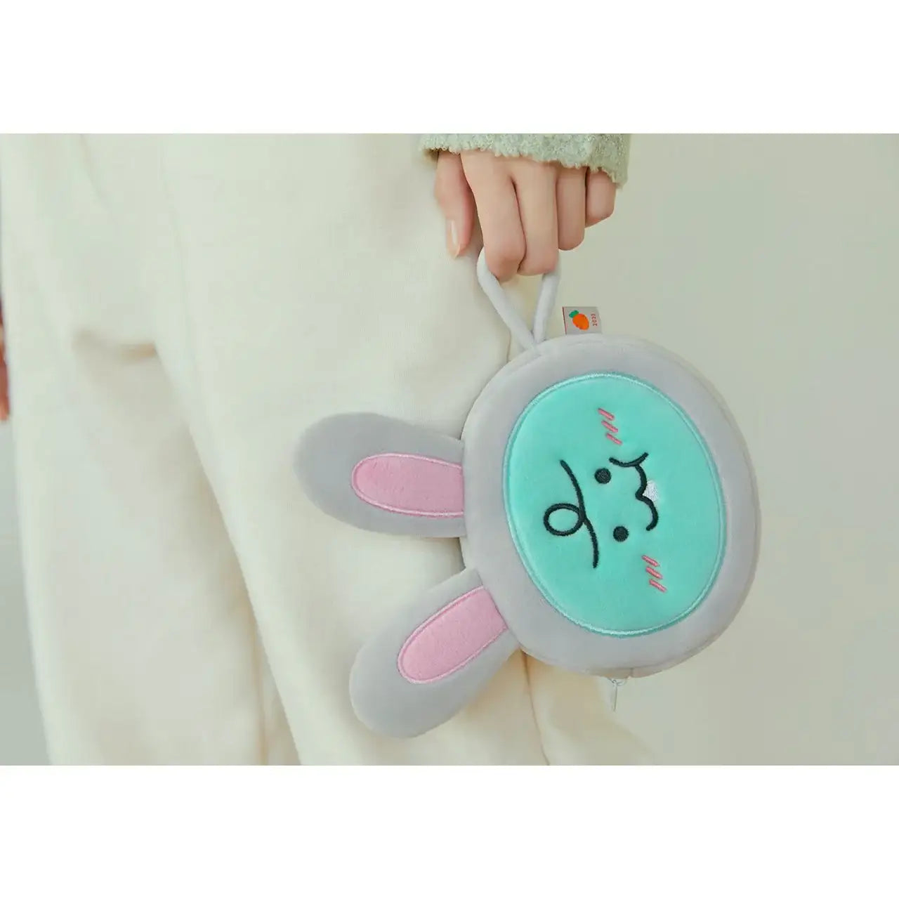 Kakao Friends - Rabbit Jordy Shape Pouch - Kakao Friends - Pouches - Harumio
