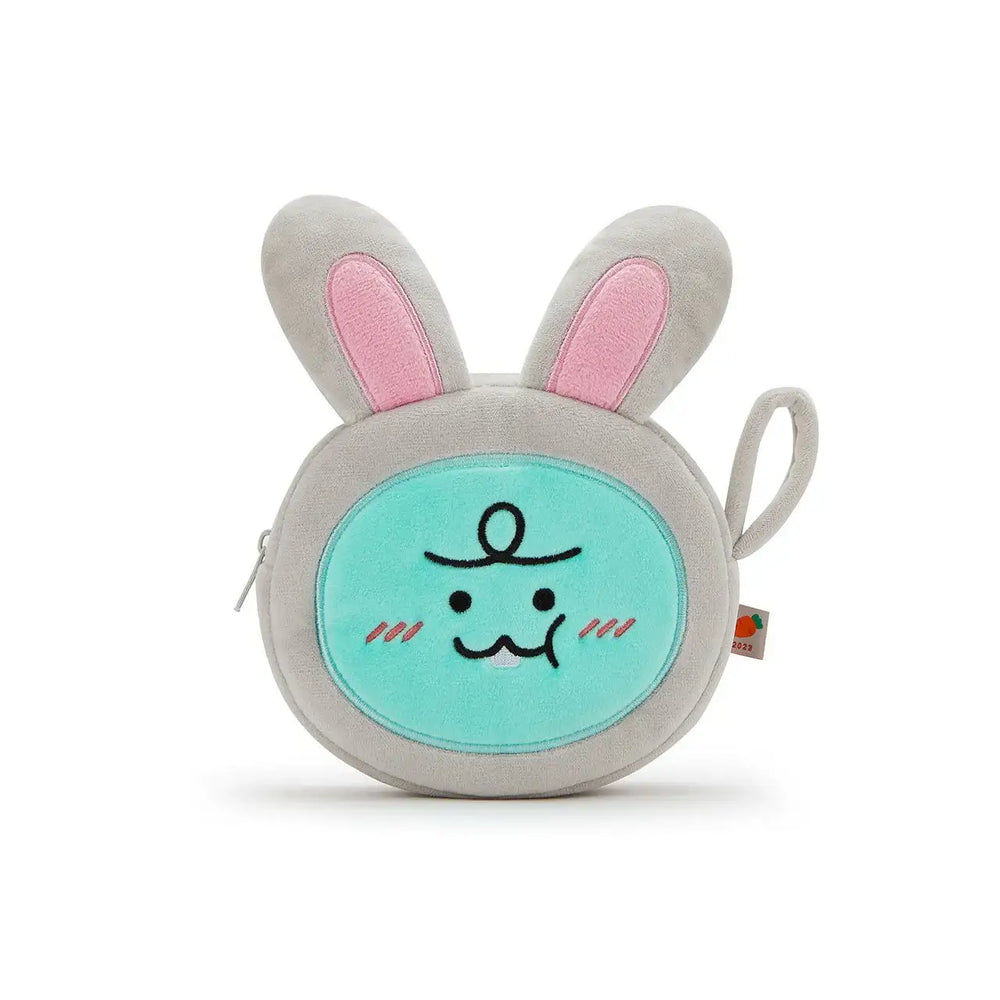 Kakao Friends - Rabbit Jordy Shape Pouch - Kakao Friends - Pouches - Harumio