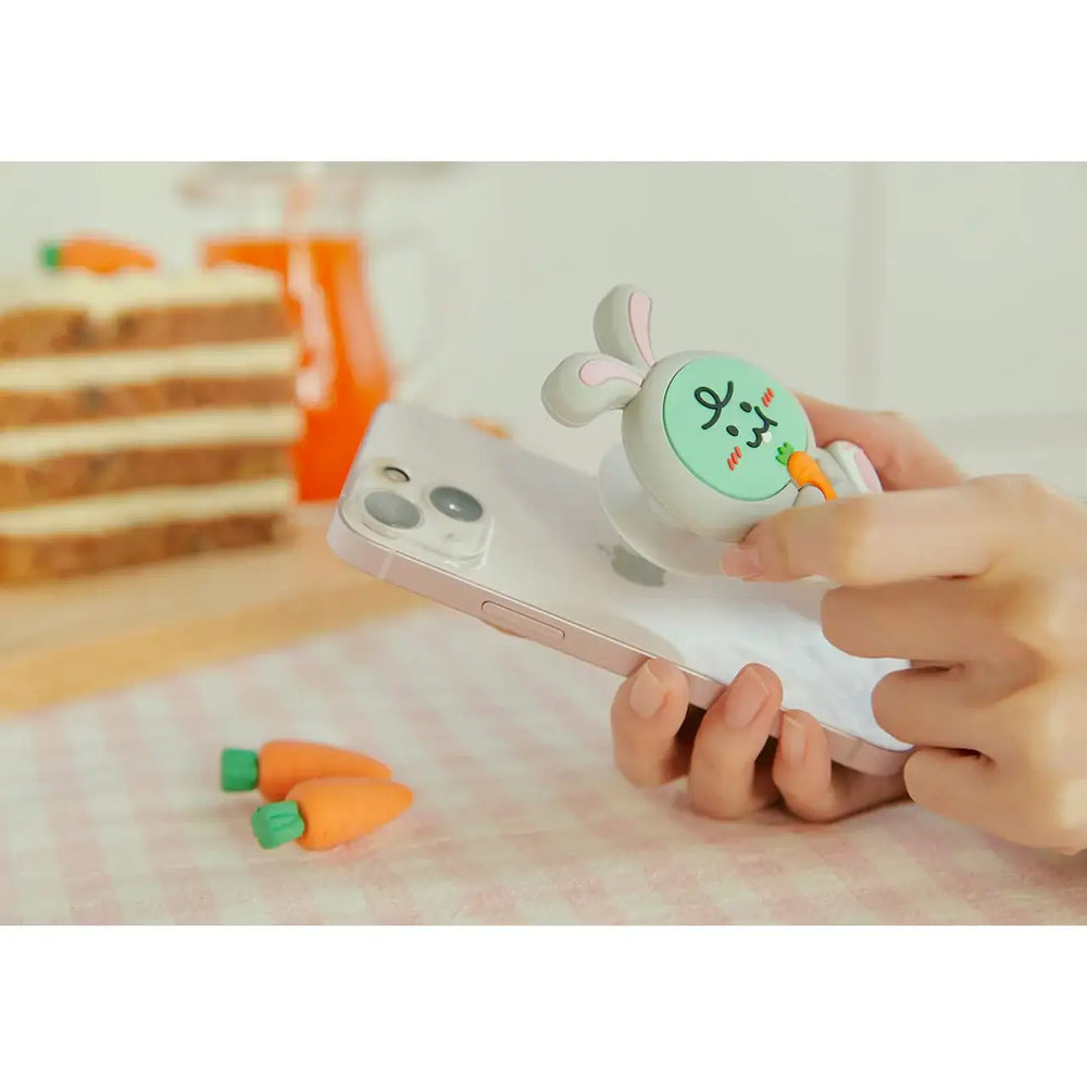 Kakao Friends - Rabbit Jordy Griptok Holder - Kakao Friends - Home & Living, Accessories - Harumio