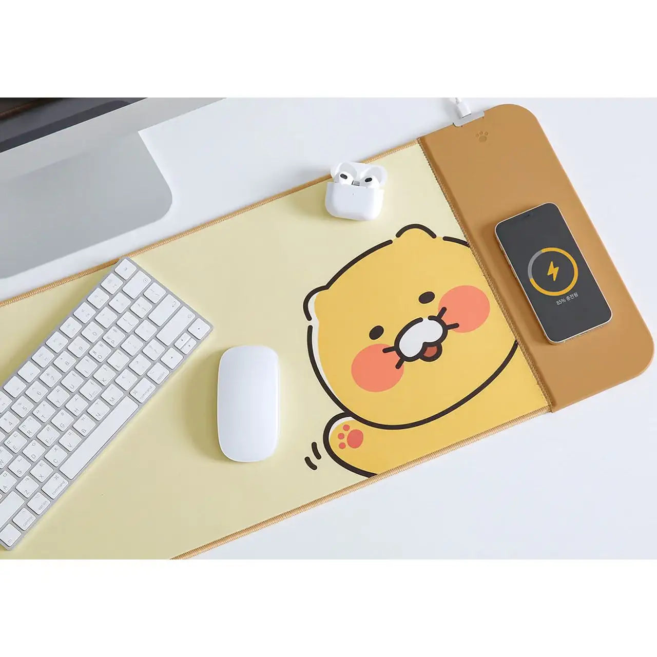 Kakao Friends - Choonsik Dual Wireless Charging Mousepad - Kakao Friends - Home & Living, Accessories - Harumio