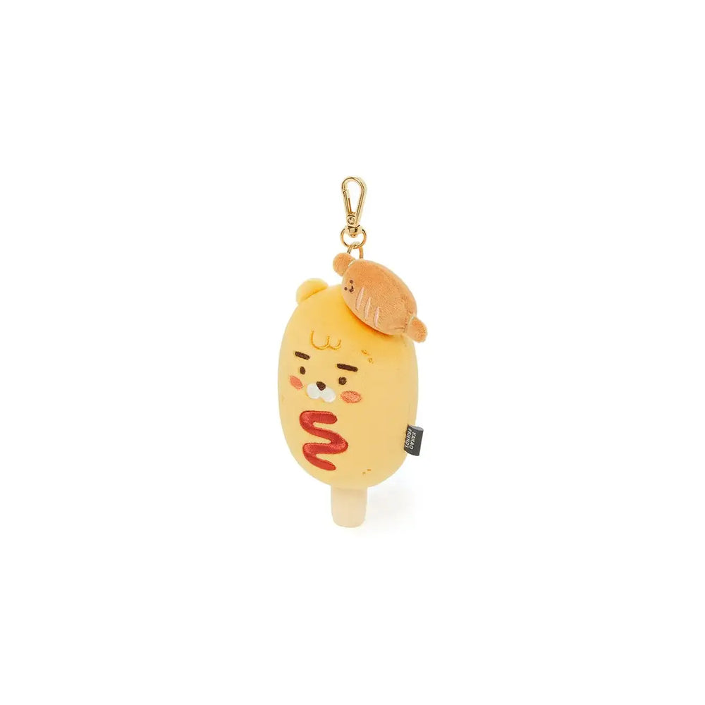 Kakao Friends - Ryan Hotdog Doll Keyring