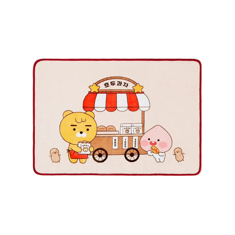 Kakao Friends - Walnut Cake Shop Knee Blanket - Kakao Friends - Home & Living, Accessories - Harumio