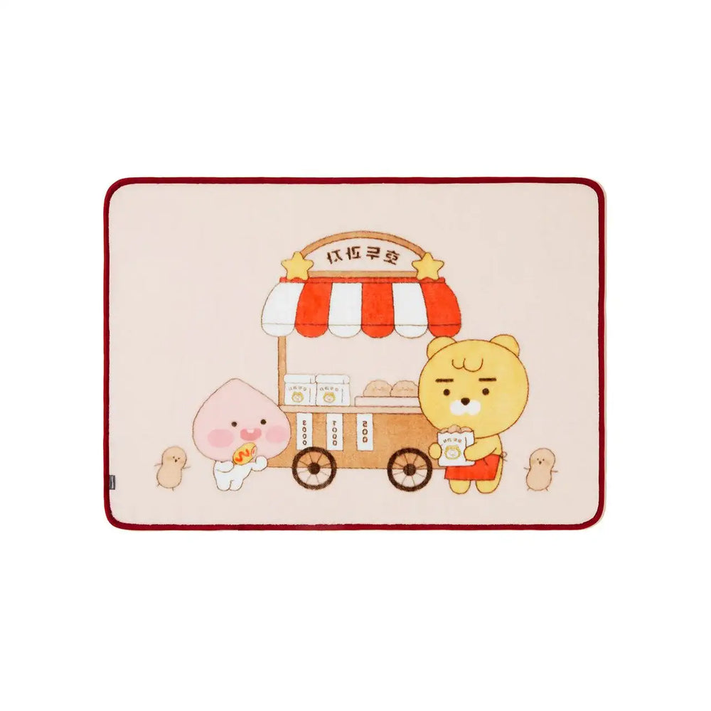 Kakao Friends - Walnut Cake Shop Knee Blanket - Kakao Friends - Home & Living, Accessories - Harumio