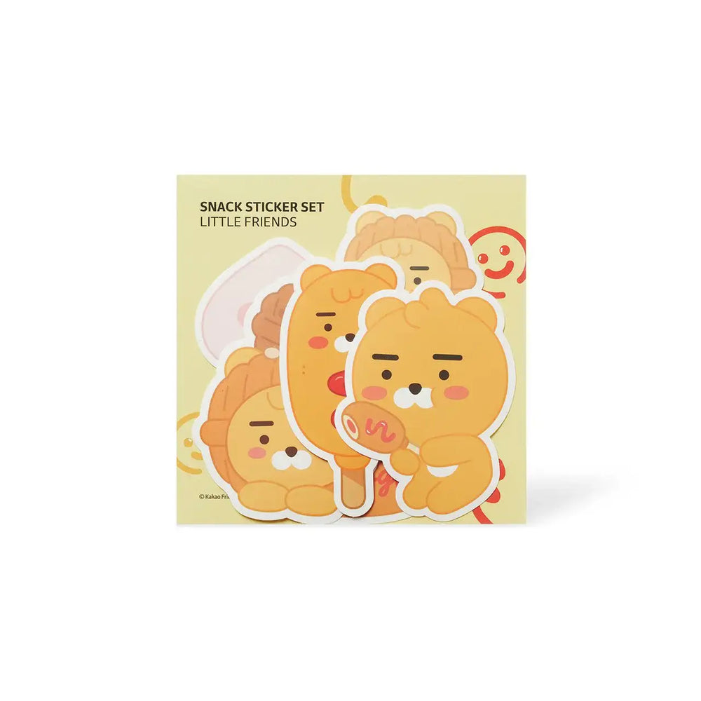 Kakao Friends - Little Friends Snack Sticker Set - Kakao Friends - Home & Living, Accessories - Harumio