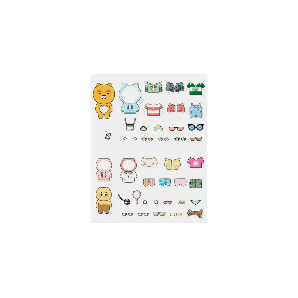 Kakao Friends - Cutie Deco Stickers - Kakao Friends - Home & Living, Accessories - Harumio