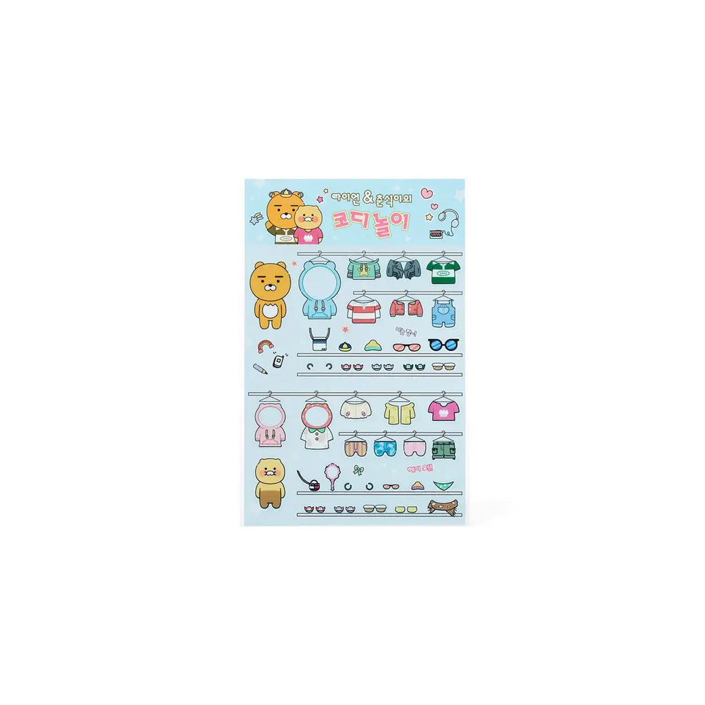 Kakao Friends - Cutie Deco Stickers - Kakao Friends - Home & Living, Accessories - Harumio