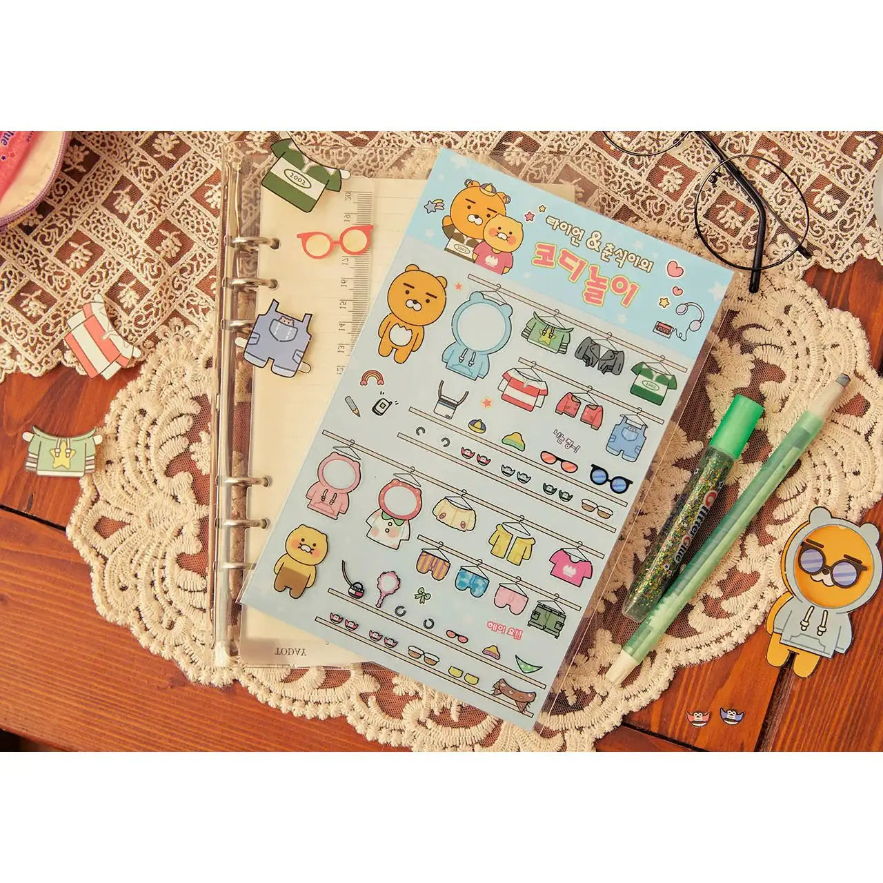 Kakao Friends - Cutie Deco Stickers - Kakao Friends - Home & Living, Accessories - Harumio