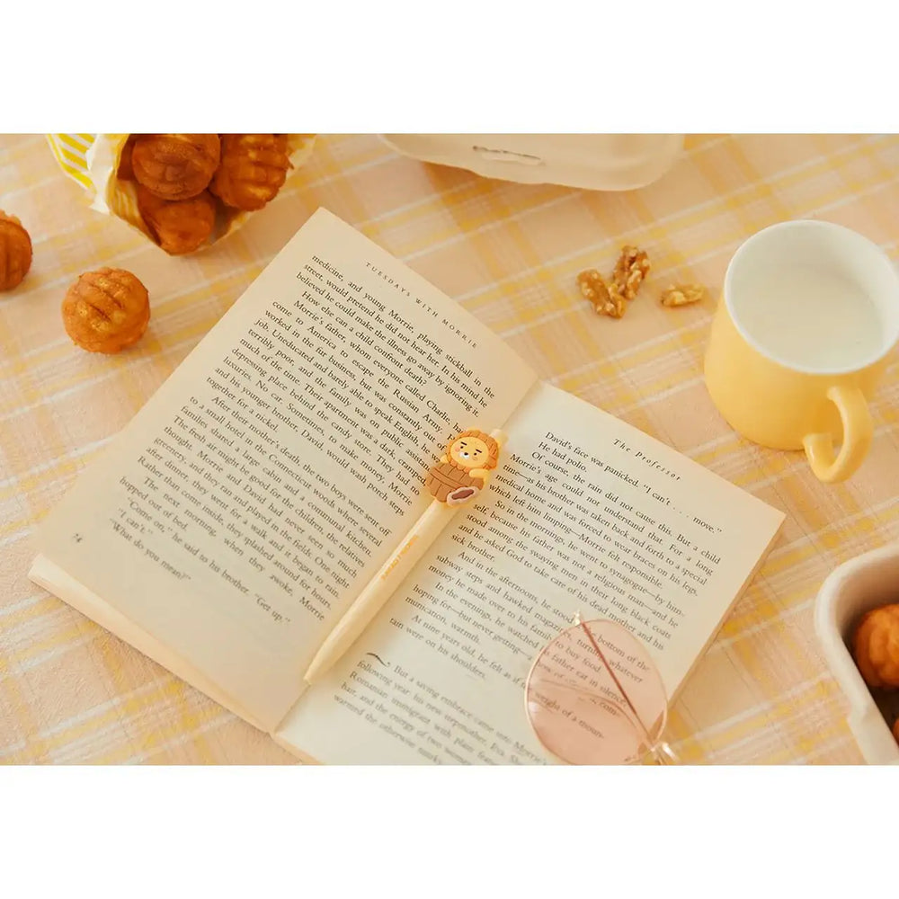 Kakao Friends - Ryan Walnut Cake Gel Pen - Kakao Friends - Home & Living, Accessories - Harumio