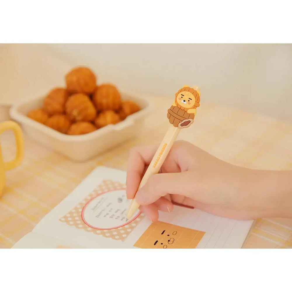 Kakao Friends - Ryan Walnut Cake Gel Pen - Kakao Friends - Home & Living, Accessories - Harumio