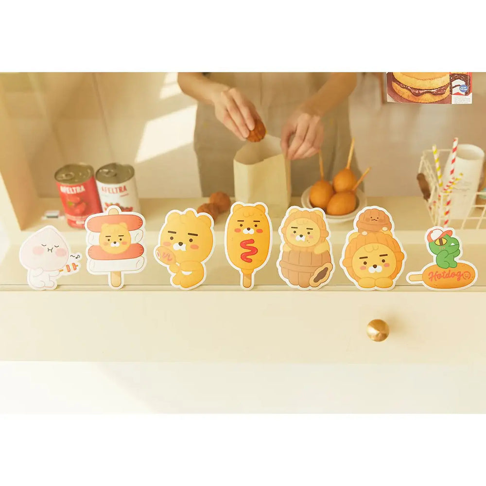 Kakao Friends - Little Friends Snack Sticker Set - Kakao Friends - Home & Living, Accessories - Harumio