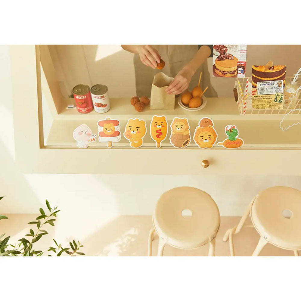 Kakao Friends - Little Friends Snack Sticker Set - Kakao Friends - Home & Living, Accessories - Harumio