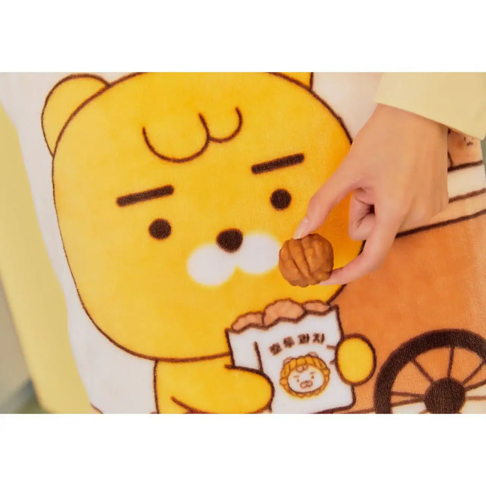 Kakao Friends - Walnut Cake Shop Knee Blanket - Kakao Friends - Home & Living, Accessories - Harumio