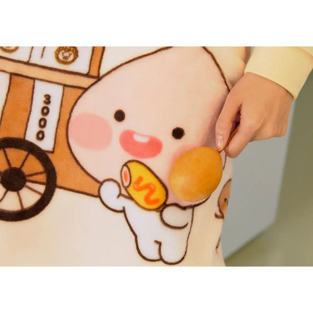 Kakao Friends - Walnut Cake Shop Knee Blanket - Kakao Friends - Home & Living, Accessories - Harumio