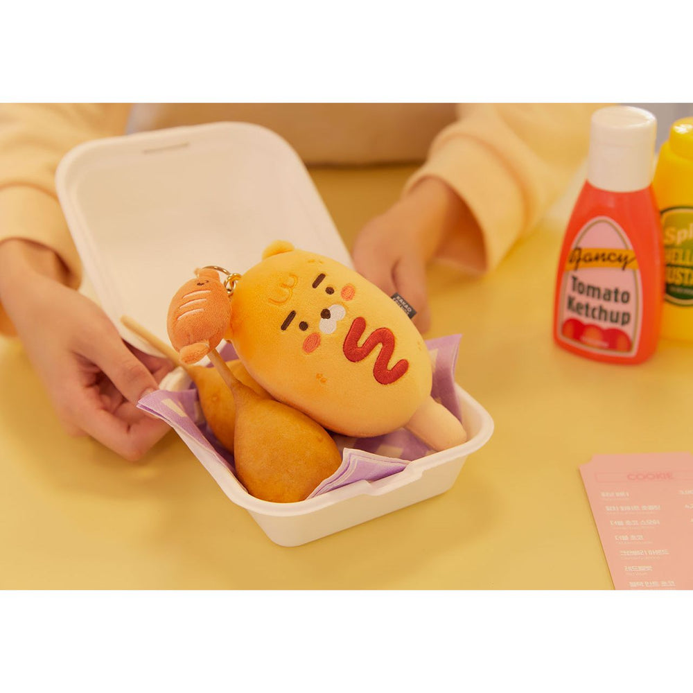 Kakao Friends - Ryan Hotdog Doll Keyring