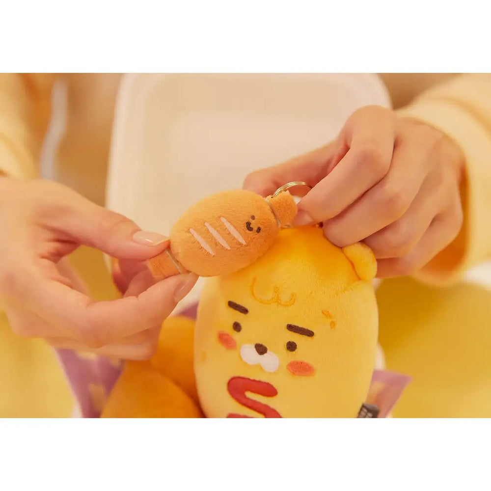 Kakao Friends - Ryan Hotdog Doll Keyring