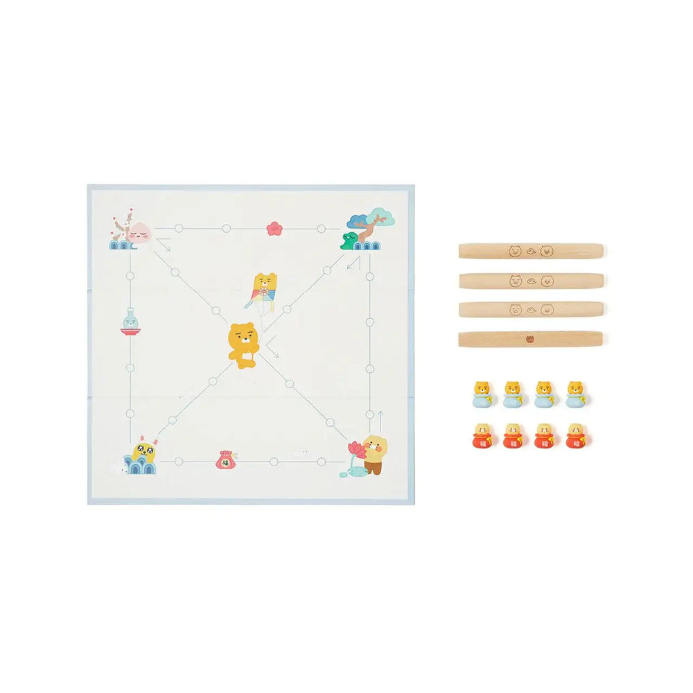 Kakao Friends - Ryan & Choonsik Yut Nori Game - Kakao Friends - Home & Living, Accessories - Harumio