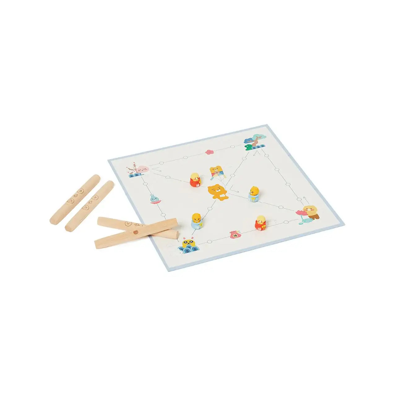 Kakao Friends - Ryan & Choonsik Yut Nori Game - Kakao Friends - Home & Living, Accessories - Harumio