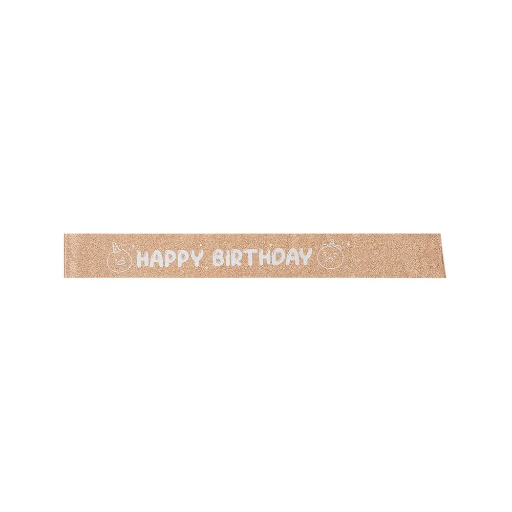 Kakao Friends - Ryan & Choonsik HBD Shoulder Ribbon